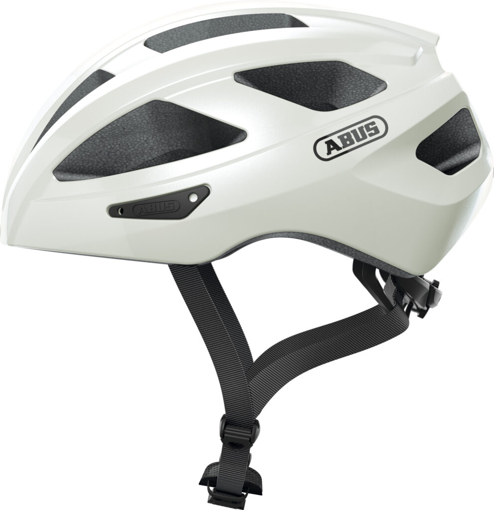 Abus Macator pearl white